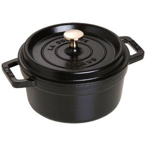 ストウブ staub ピコ ココット ラウンド 20cm 黒 40509-487 日本正規品 