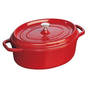 ストウブ staub ピコ ココット オーバル 27cm チェリー 40509-846 日本 