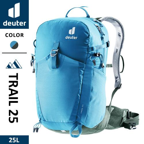 DEUTER ドイター HIKING トレイル 25 ウェーブxアイビー D3440524-3253...