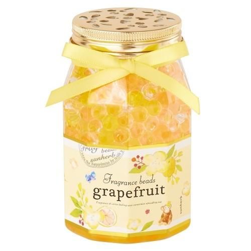 サンハーブ フレグランスビーズ グレープフルーツ 180g