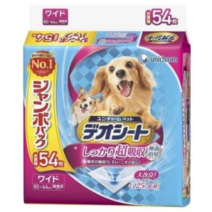 ユニ・チャーム デオシート しっかり超吸収 無香消臭タイプ ワイド 54枚