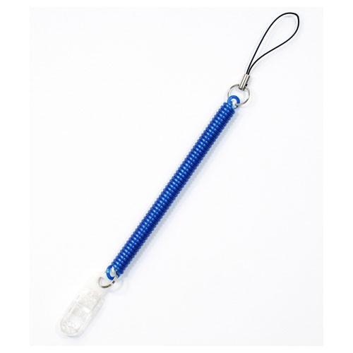 エアージェイ 携帯電話用落下防止ストラップ ブルー＆ホワイト ASS-06BW