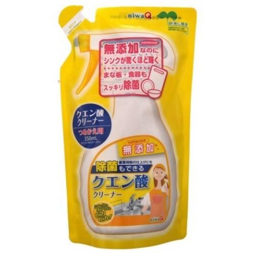 丹羽久 niwaQ 除菌もできるクエン酸クリーナー詰替用 350ml