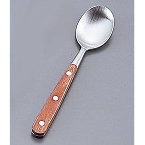 高山工業 13-0 HM-80 デザートスプーン キッチン用品 キッチンツール ステンレス 木材