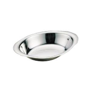 ステンレスオーバル15皿セットイケダIKD18-8ベーカー大 101/2インチ