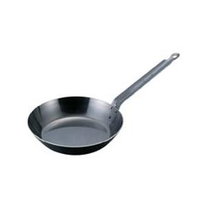 EBM 鉄厚板 ブルーテンパー フライパン 24cm 鉄フライパン フライパン お手入れ簡単 肉料理...