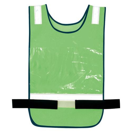アイトス ゼッケンベスト グリーン 8707-005