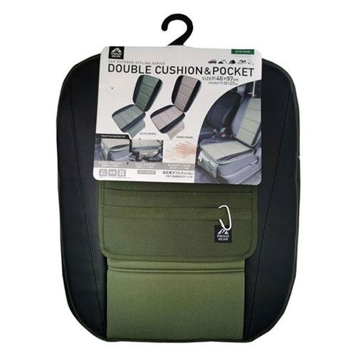 PROUD GEAR ダブルクッション＆ポケット オリーブカーキ PGR-015