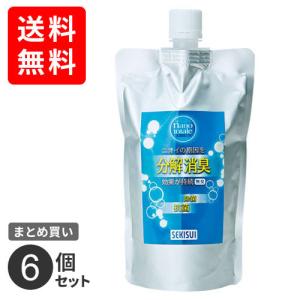 まとめ買い ナノトタル 消臭スプレー 詰替用 300ml J5M4731 ペットケア 分解 消臭 抗菌 6個セット