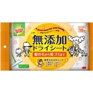 3M スリーエム スコッチブライト フロア用ドライシート 18枚入