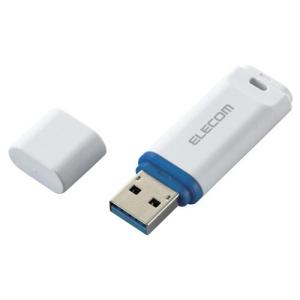 ポスト投函 エレコム USBメモリ USB3.1（Gen1） データ復旧サービス付 64GB キャップ式 1年（データ復旧サービス含む）保証 ホワイト MF-DRU3064GWHR｜webby