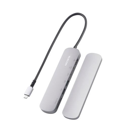 エレコム ELECOM USB Type C ドッキングステーション USB-C×2 USB-A×2...