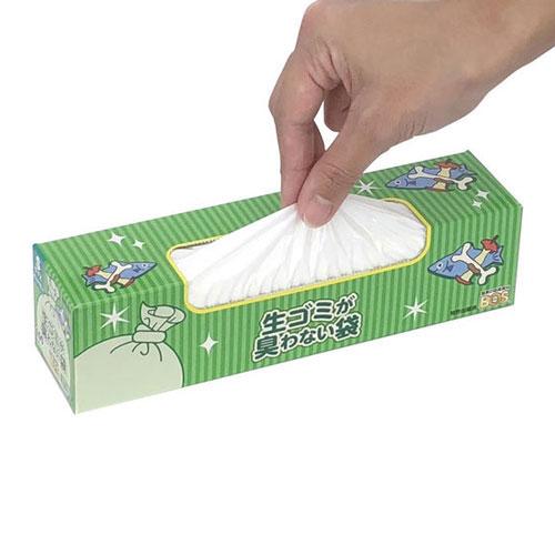 生ゴミが臭わない袋 BOS 生ゴミ用 Sサイズ 100枚入り