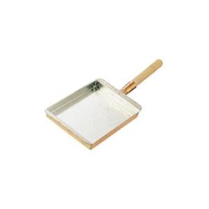 丸新銅器 銅玉子焼器 関東型18cm 卵焼き 純銅製 フライパン : 家具の