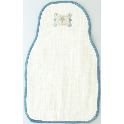 汗取りパッド ベビー 赤ちゃん 吸水パッド オーガニックコットン スウェットパット ブルー オルネッ...