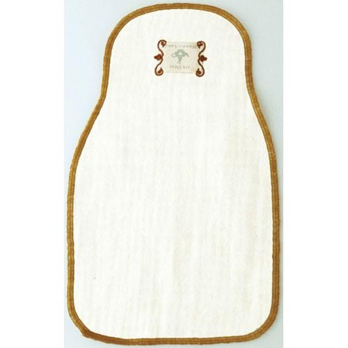 汗とりパッド ベビー 赤ちゃん ガーゼ オーガニックコットン ブラウン オルネット