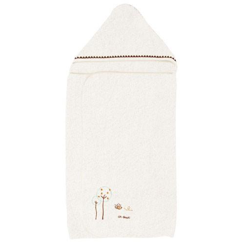 おくるみ 日本製 出産祝い ギフト プチギフト ミツバチバスおくるみ ブラウン オルネット