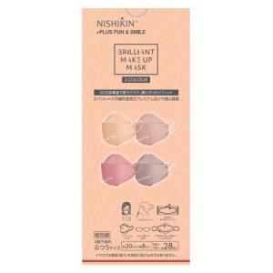 NISHIKIN ブリリアントマスク 4色アソート ふつうサイズ ( 40枚入