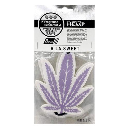 HEMP ヘンプ ルームフレグランス＆デオドラント エアーフレッシュナー アラスィート 吊り下げ 3...