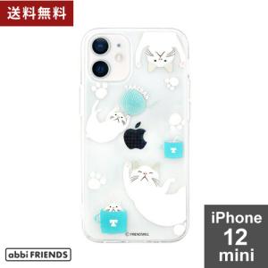 ポスト投函 abbi FRIENDS アビィフレンズ iPhone 12 mini ターチャンクリアケース 遊び ABF19357i12