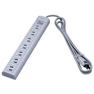 ELPA OAマルチタップ 2P 7個 2m WBN-S7202B（G）