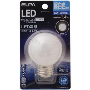 ELPA LED電球 G50型 E26 LDG1N-G-G270｜webby