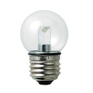 ELPA LED電球 G40形 防水 E26 CL色 LDG1CL-G-GWP256｜webby