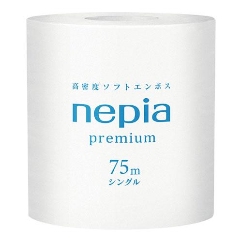 ネピア 1ロール シングル 75m 80個入