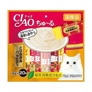 チャオ ちゅ〜る まぐろバラエティ ( 14g*20本入 )/ : 爽快