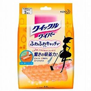 花王 クイックルワイパー フロア用掃除道具 ふわふわキャッチャーシート 3枚