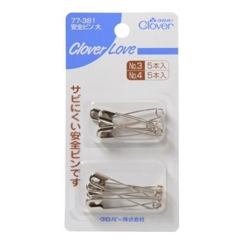 クロバー 安全ピン 大77381