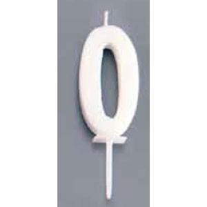 カメヤマ ナンバーキャンドルパステル 0番