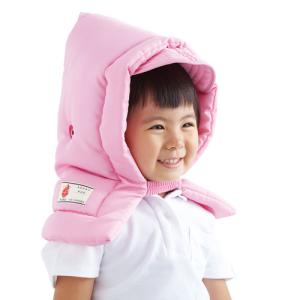クツワ 子供用防災ずきん ピンク KZ010PKの詳細画像1
