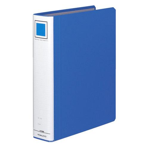 コクヨ チューブファイル エコツインR （S型） A4縦 50ミリとじ 2穴 青 フ-RT650B