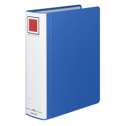 コクヨ チューブファイル エコツインR （S型） A4縦 70ミリとじ 2穴 青 フ-RT670B