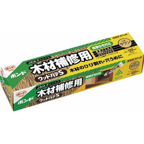 コニシ ボンド 建築現場施工用 木材補修用 ウッドパテ ラワン 120ml #25721