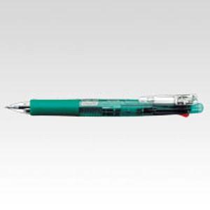 ゼブラ ボールペン+シャープペン クリップオンマルチ 4色 緑 B4SA1-G