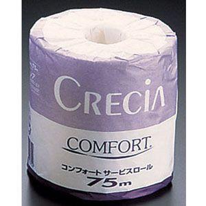 クレシア コンフォートサービスロール 75m 1ケース80個入