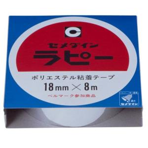 セメダイン 装飾用テープ ラピーテープ 銀 18...の商品画像