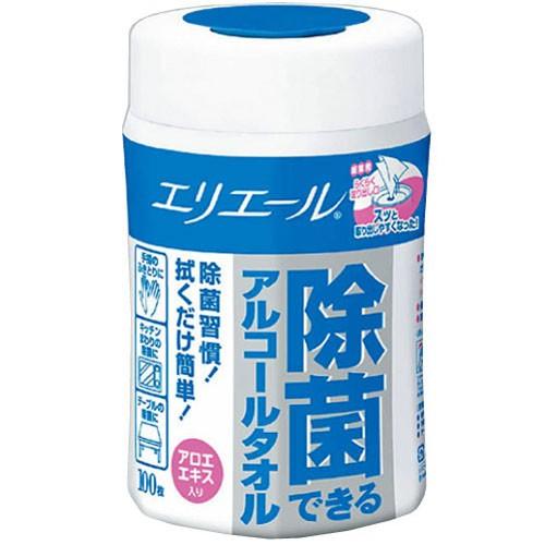 大王製紙 エリエール 除菌できるアルコールタオル 本体 100枚 3020722