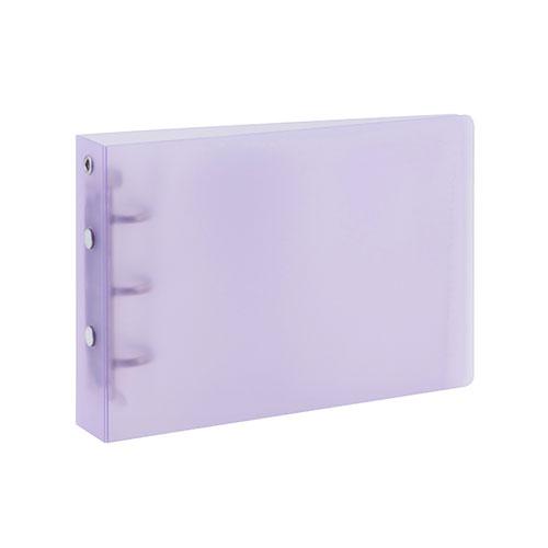 ナカバヤシ my Pick フォトバインダー L判 3穴 10P 20枚収納 バイオレット MP-P...