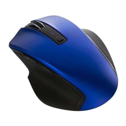 ナカバヤシ Digio2 Bluetoothマウス Z Mサイズ 5ボタン ブルーLED ブルー M...