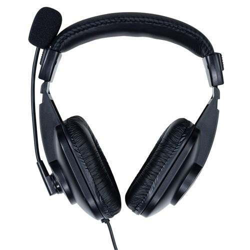 ナカバヤシ Digio2 4極ミニプラグ ヘッドセット ブラック MHM-STB29BK