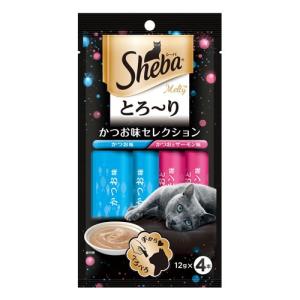 シーバ とろ〜り メルティ まぐろ＆かつお味セレクション 成猫用 ( 12g