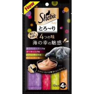 シーバ とろ〜り メルティ 贅沢シーフードセレクション 成猫用 ( 12g