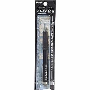 TUFF 0.5 シャープペンシル 黒 ぺんてる タフ TUFF シャープ 0.5 ブラック XQE5-A : webby shop