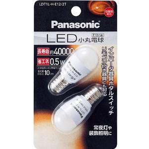 パナソニック PANASONIC LED小丸電球 E12口金 LDT1LHE122T｜webby