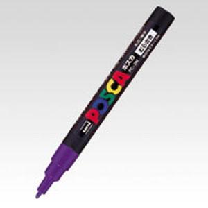 三菱鉛筆 ポスカ 細字 紫 PC3M.12 : webby shop - 通販 - Yahoo