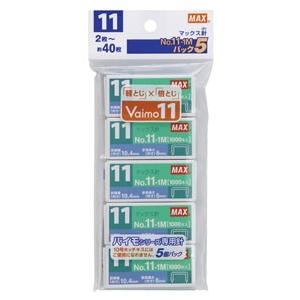 マックス ホチキス針 No.11−1Mパック5 MS90052 : cocoatta - 通販