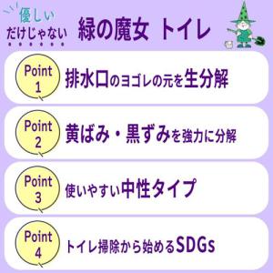 ミマスクリーンケア 緑の魔女 泡タイプ トイレ...の詳細画像4